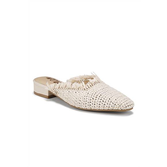 SAM EDELMAN Shoes - NEW SAM EDELMAN women's reeta slip-on mule in off white